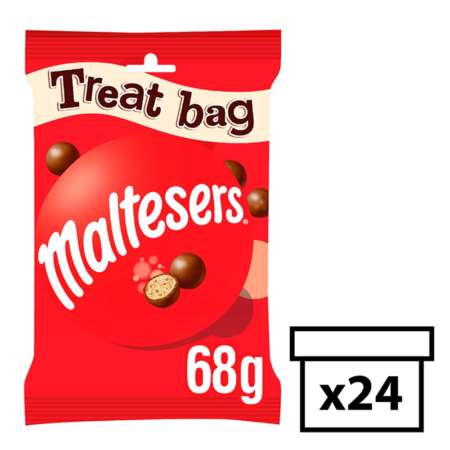 Maltesers Chocolate #0.60 PMP Bag 37g (pack of 40) - British