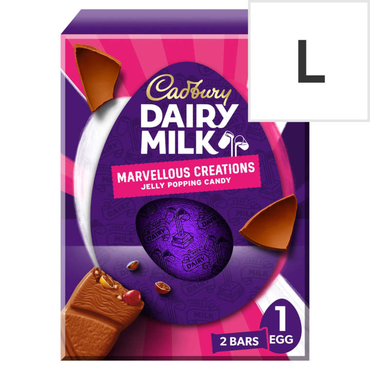 Cadbury Dairy Milk Easter Egg Marvellous Creations 246G (Pack of 5